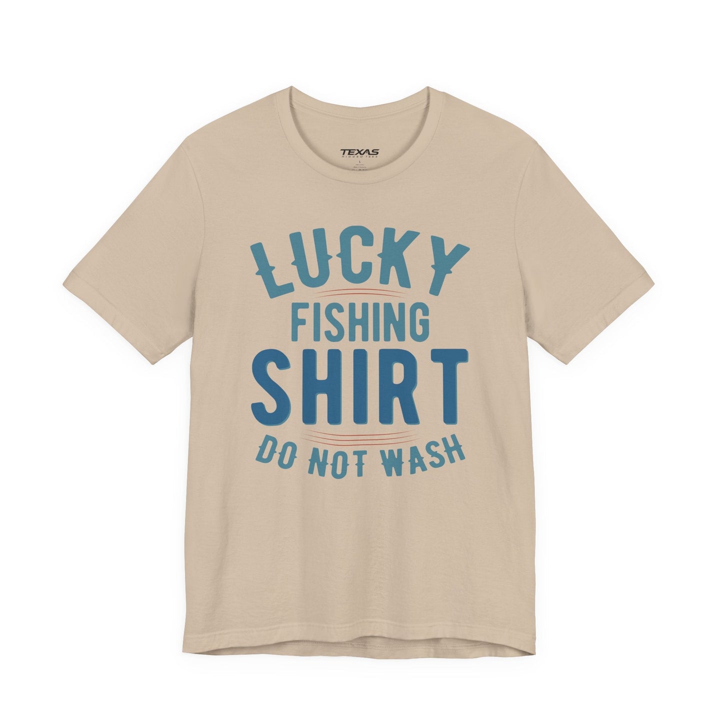 Texas Rigged Tees Lucky Fishing Shirt — Unisex Cotton Tee