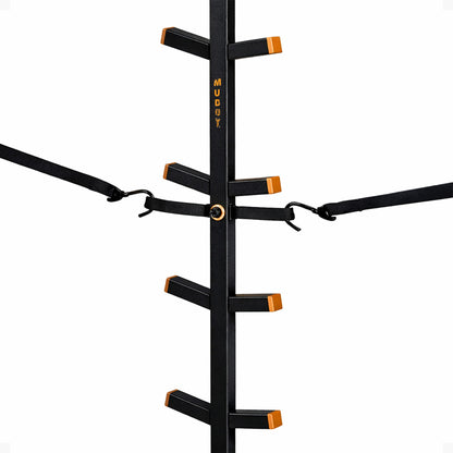 Muddy Outdoors Quick Stick XL Climbing Stick with Powder Coated Finish, Black
