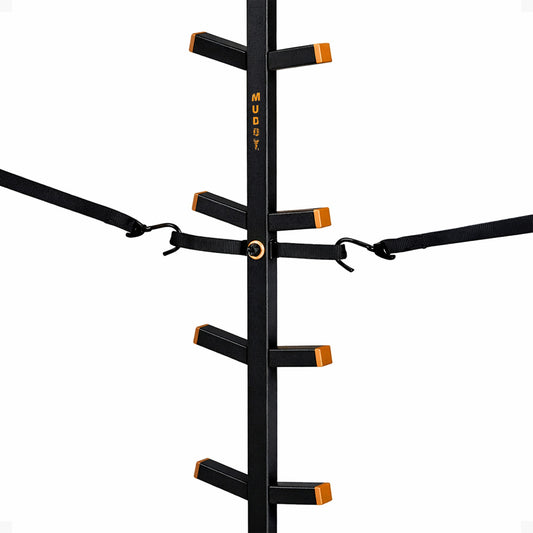 Muddy Outdoors Quick Stick XL Climbing Stick with Powder Coated Finish, Black