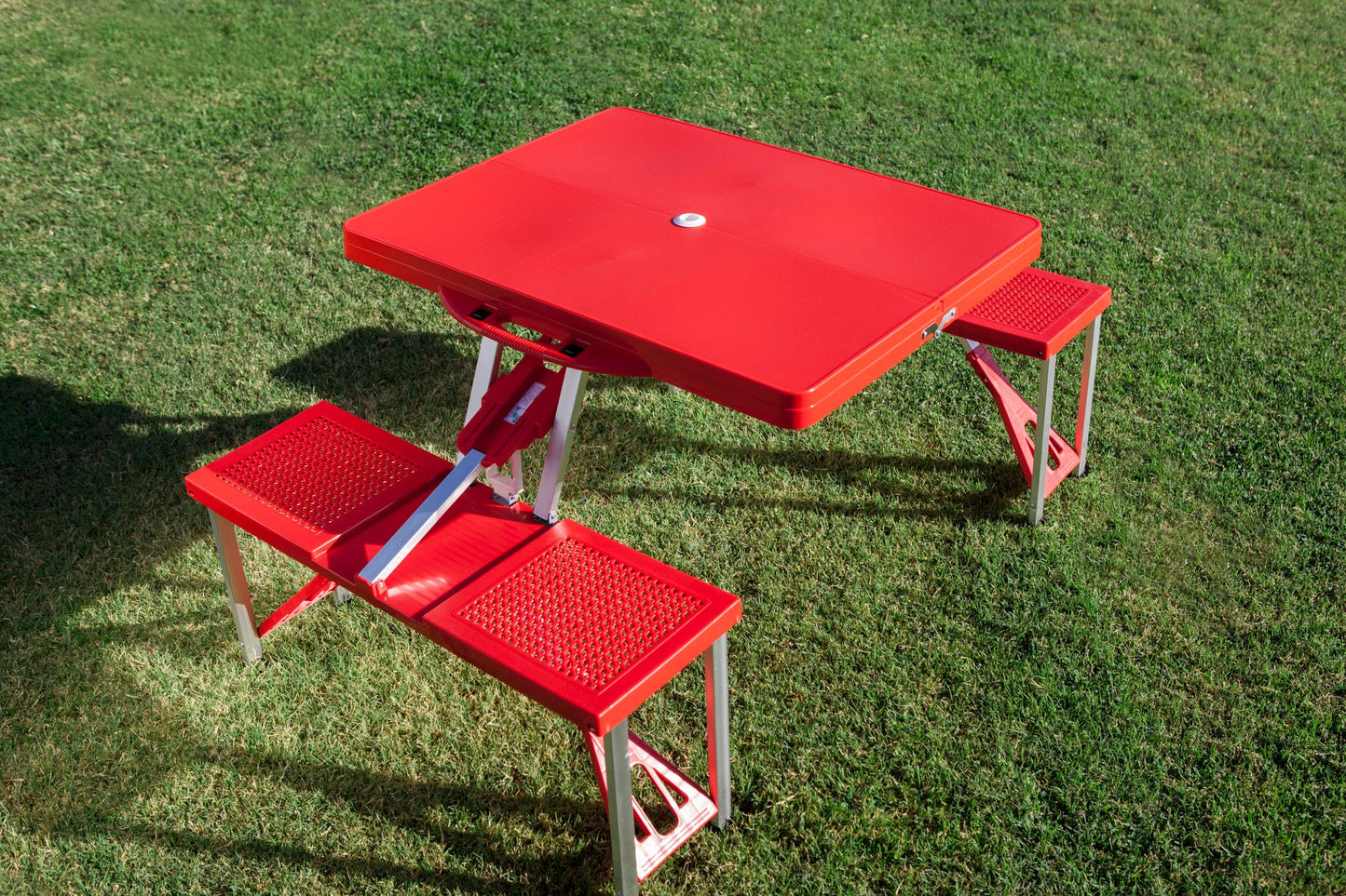 Picnic Time Picnic Table Portable Folding Table with Seats