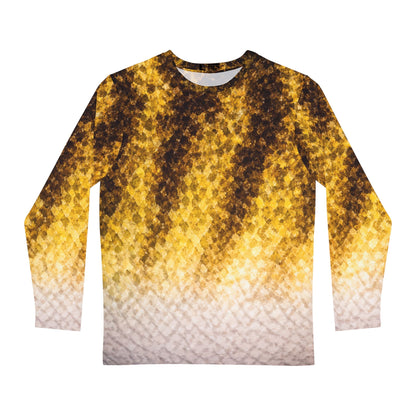 Texas Rigged Tees Smallmouth Bass — Unisex Long Sleeve  (SPF 50+)