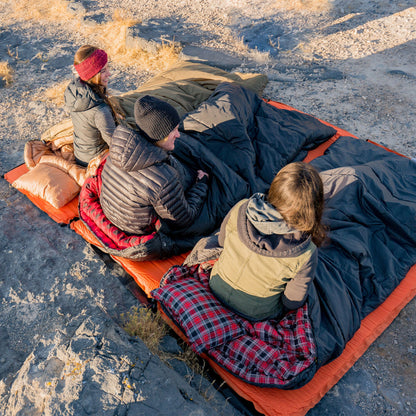 TETON Sports Celsius XXL 0 Degree Right Zipper Sleeping Bag for Camping, Black