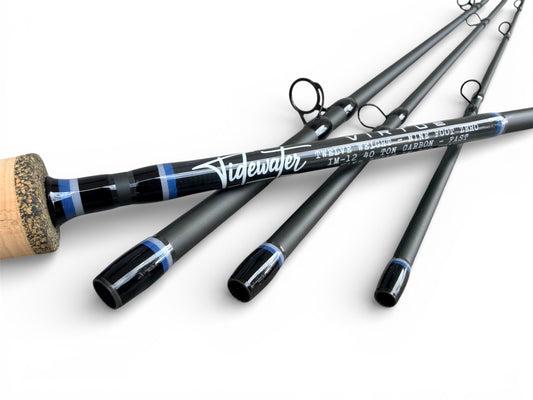 Tidewater Virtue 12wt 9ft Fly Rod - Blue Azul X Gray X Black