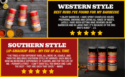 BBQ Bros Rubs "Carolina Style" 1 LBer
