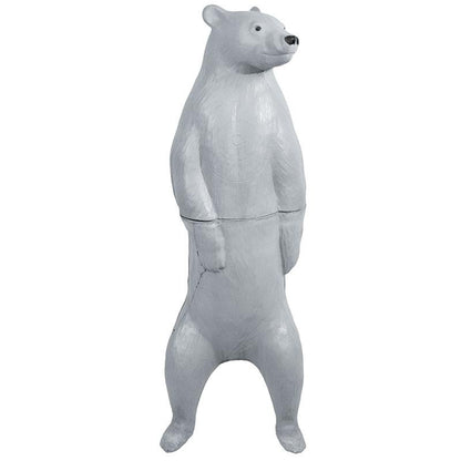 BIGshot Archery Real Wild 3D Standing Polar Bear Archery Target with EZ Pull Foam