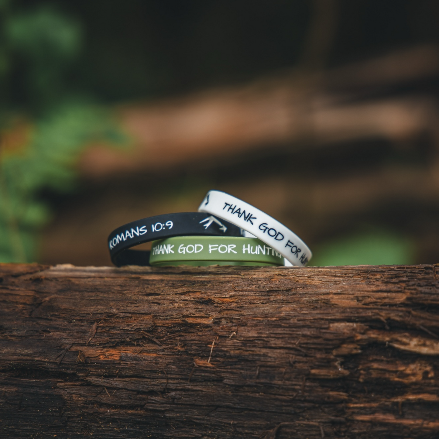KLUK Custom Calls (3 Pack) Thank God For Hunting Bracelet