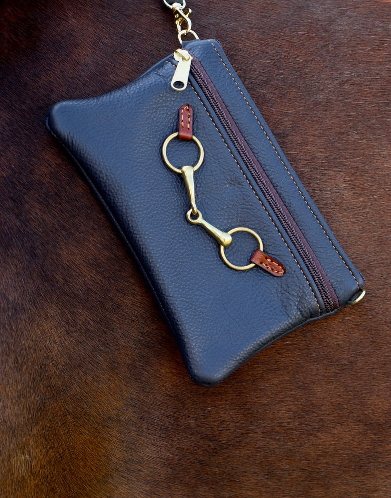 Remarkable Leather Goods Fair Hill Wristlet