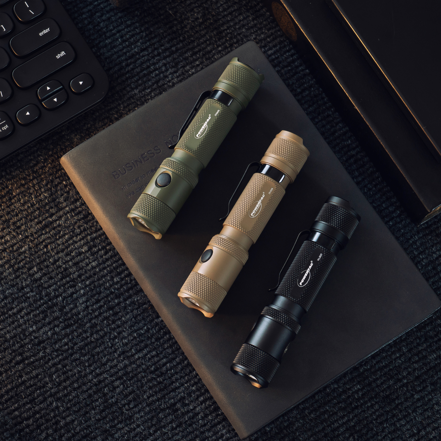 Powertac - M5 Gen3 - 2,030 Lumen EDC High Power Flashlight