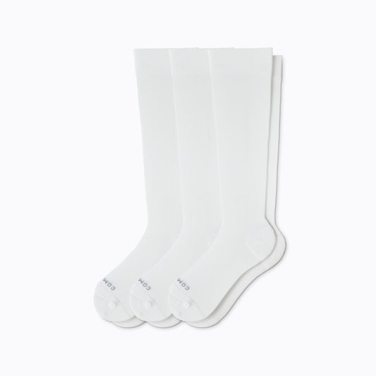 Comrad Knee-High Compression Socks – 3 Pack Solids