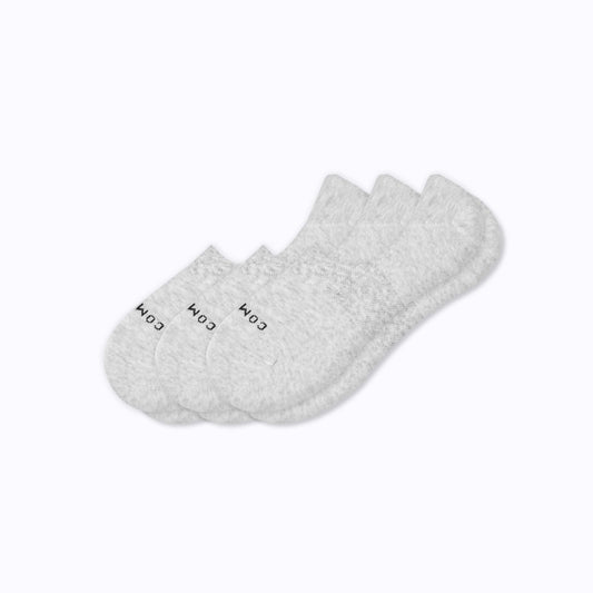 Comrad Combed Cotton No Show Socks - 3 Pack