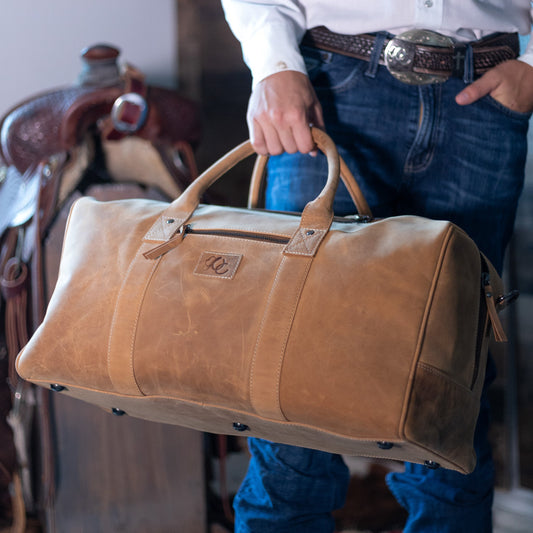 UC Leather Company Leather Weekend Bag