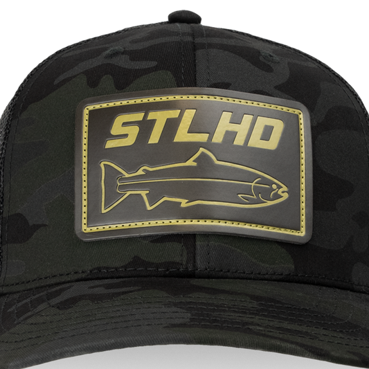 STLHD Black Ops Multicam Snapback Trucker Hat