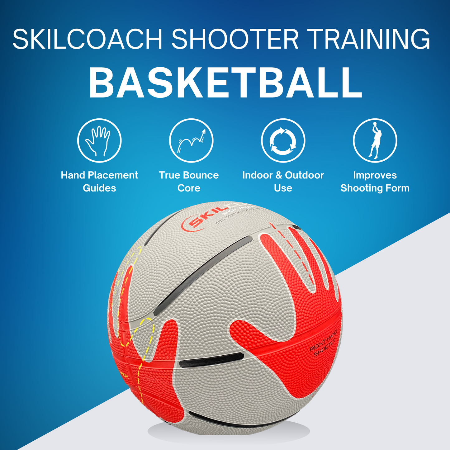 Baden Sports Skilcoach Shooter's Training Basketball