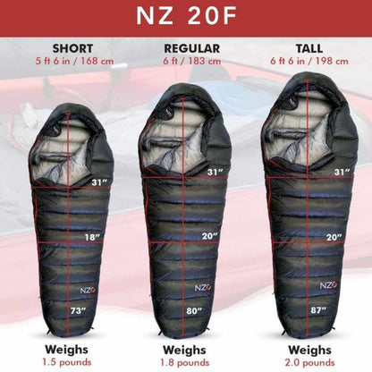 Near Zero 20 Mummy Sleeping Bag
