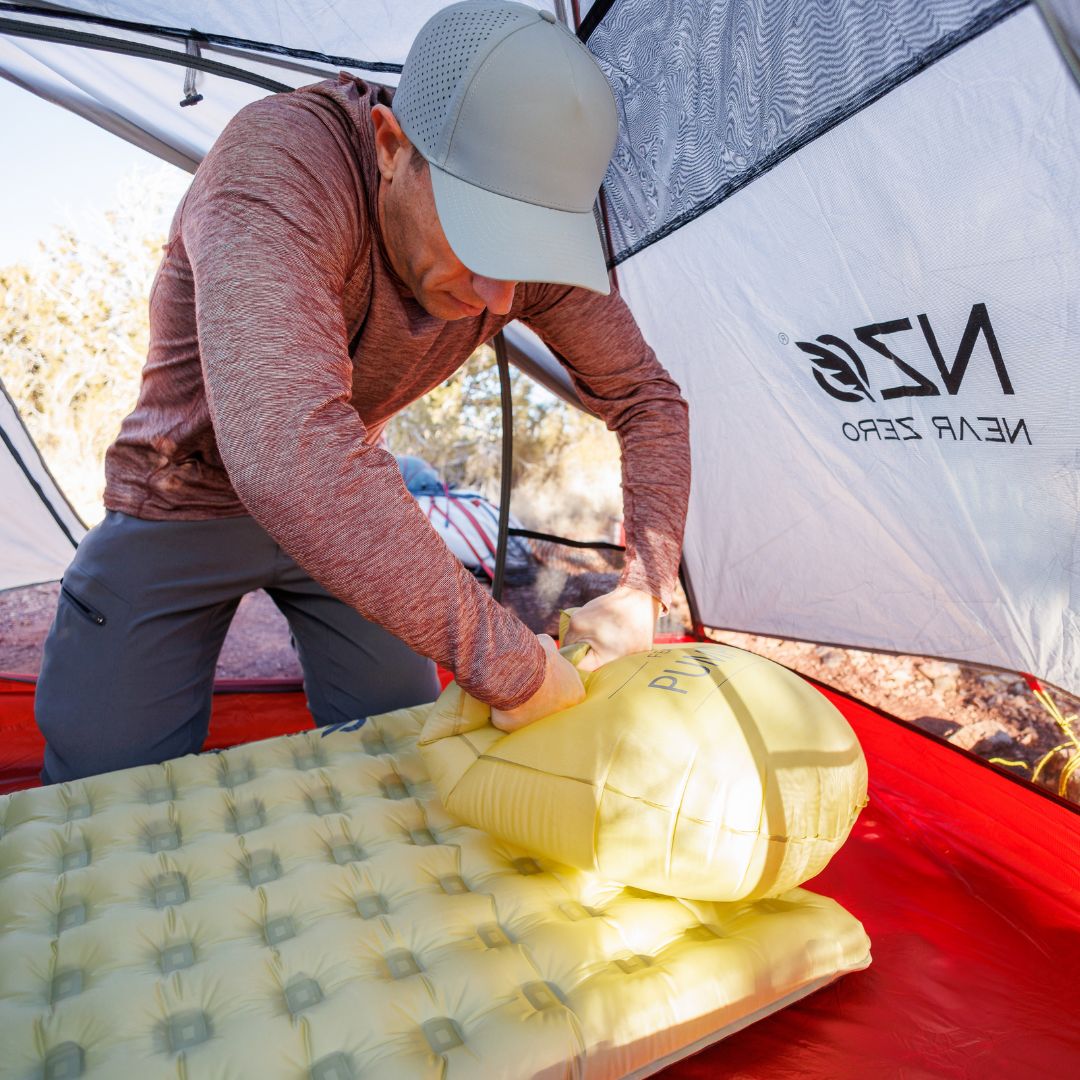 Near Zero Insulated Inflatable Sleeping Pad