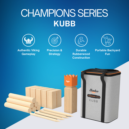 Baden Sports Champions Series Kubb(Viking chess)