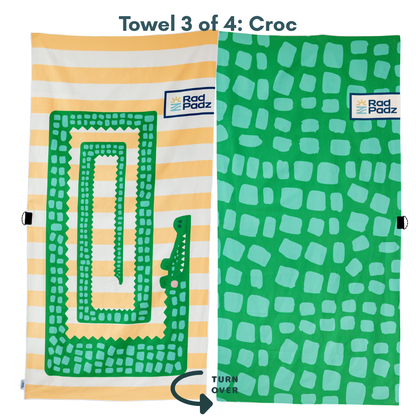RadPadz Sandless Beach Towel | 4 Pack