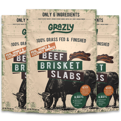 Grazly  Raw Honey & Coconut Aminos Brisket Slabs