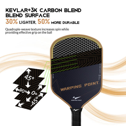 Warping Point Aether Pickleball Paddle - Hybrid
