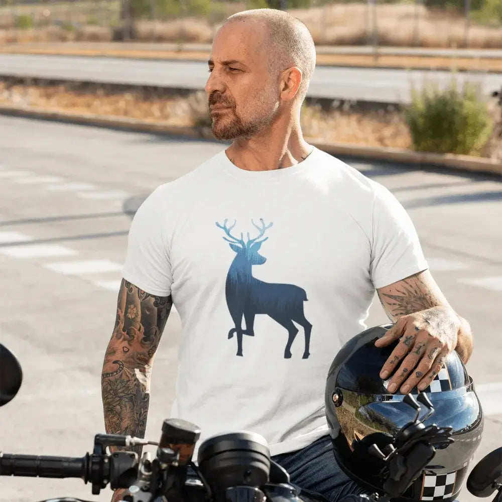 Outdoorzees Deer Color 2 Man T-Shirt