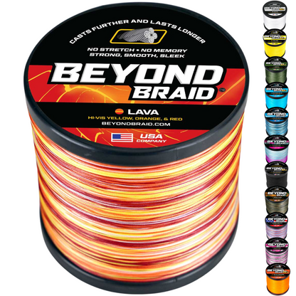 Beyond Braid - Lava - Red, Orange, & Yellow