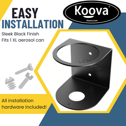 Koova - Jumbo-Size Aerosol Can Holder