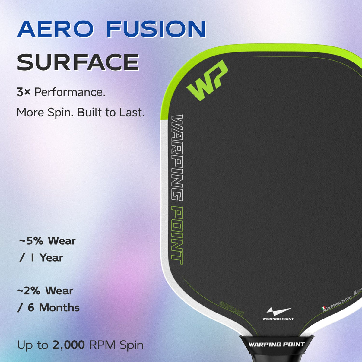 Warping Point Sophon Pickleball Paddle - Wide Body