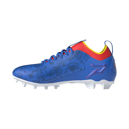 Superman Football Cleats - Quantum Speed by Phenom Elite