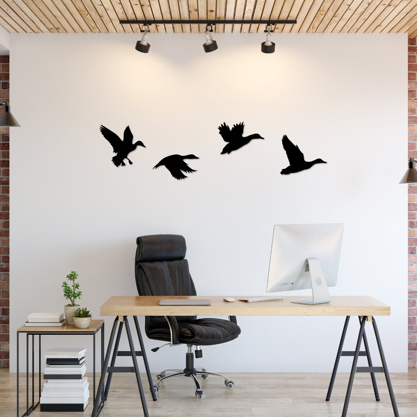 MetalPlex - Ducks - Metal Wall Art