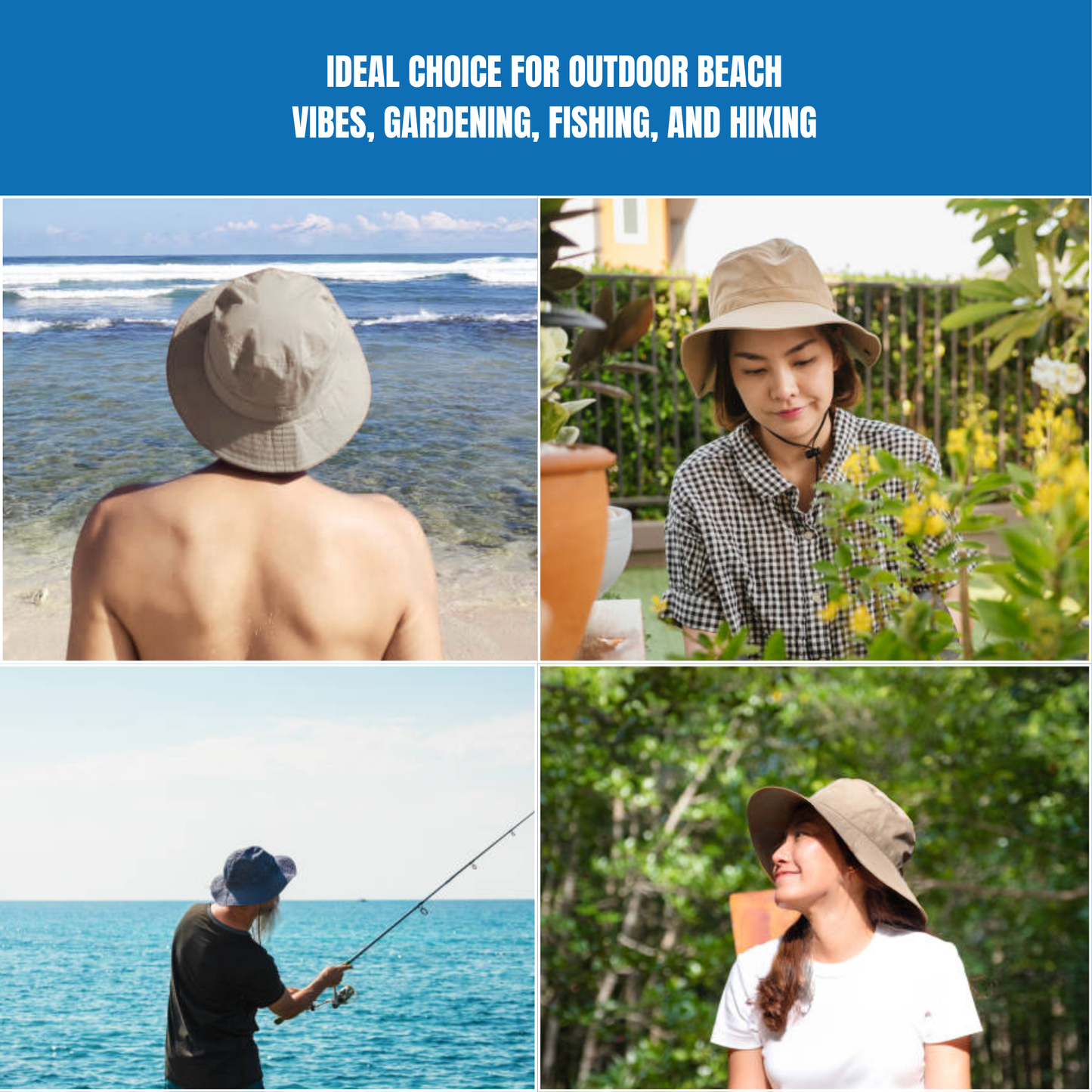 Panther Vision POWERCAP ICE Cooling Sun Hat – Instant Cooling Relief with Reusable Ice Packs, UPF 50 UV Sun Protection, Lightweight & Breathable for Hot Weather