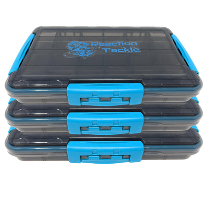 Reaction Tackle Waterproof Tackle Trays - 100% Secure with 3 Clips
