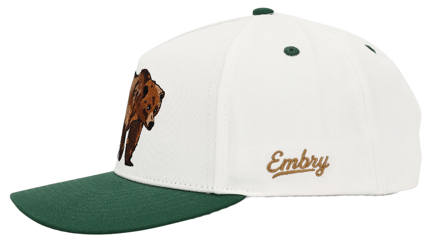 Embry Outdoors White/Green - Bear