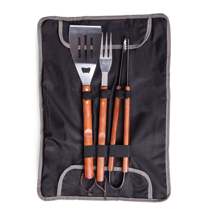 Picnic Time 3-Piece BBQ Tote & Grill Set