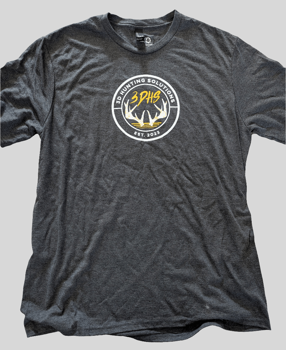 3D Hunting Solutions Antler Script T-Shirt - Angler's Pro Tackle & Outdoors