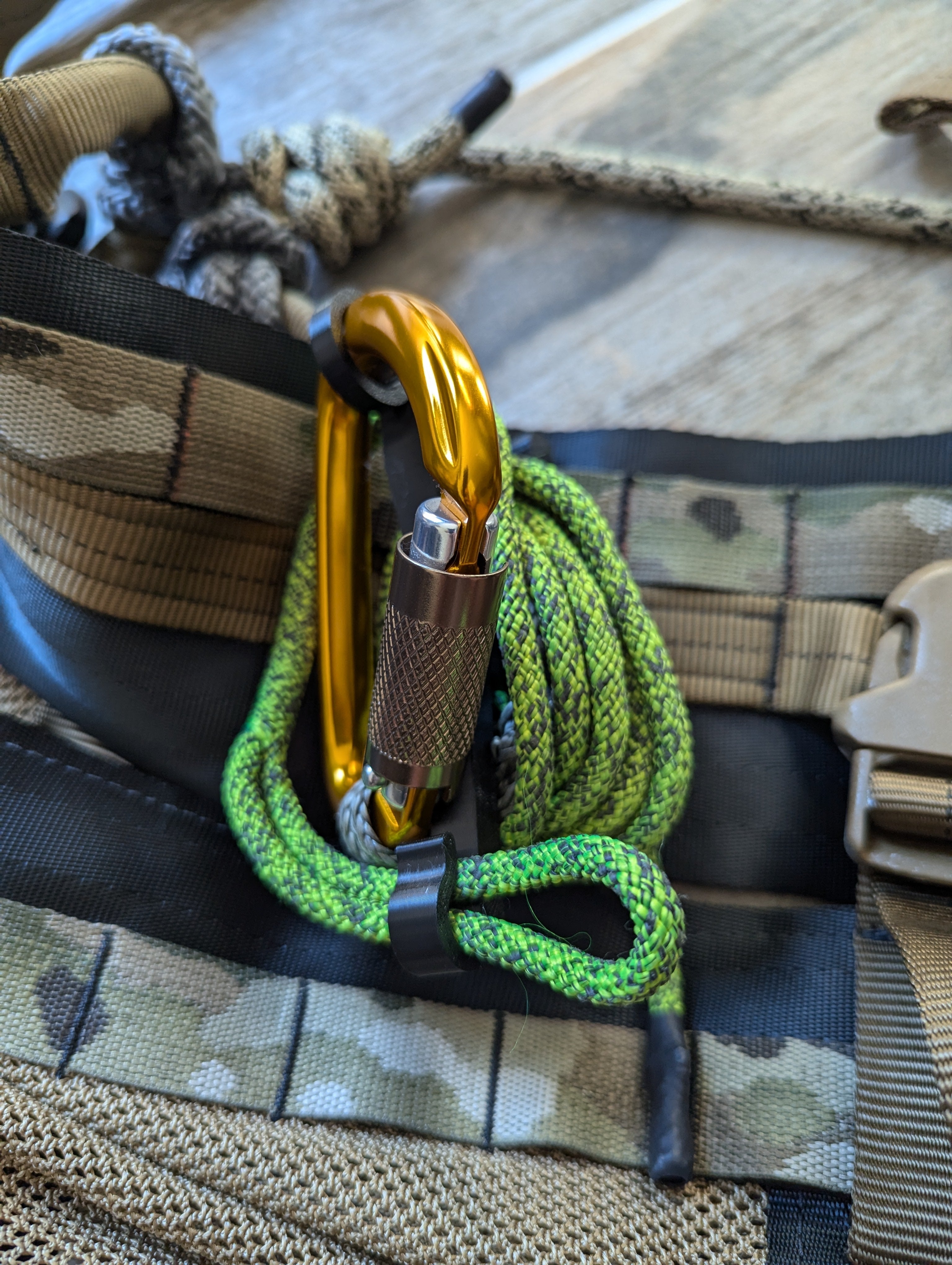Elastic Rope Keeper 3D Hunting Solutions Multi Spool Rope Keeper for Saddle Hunting ...