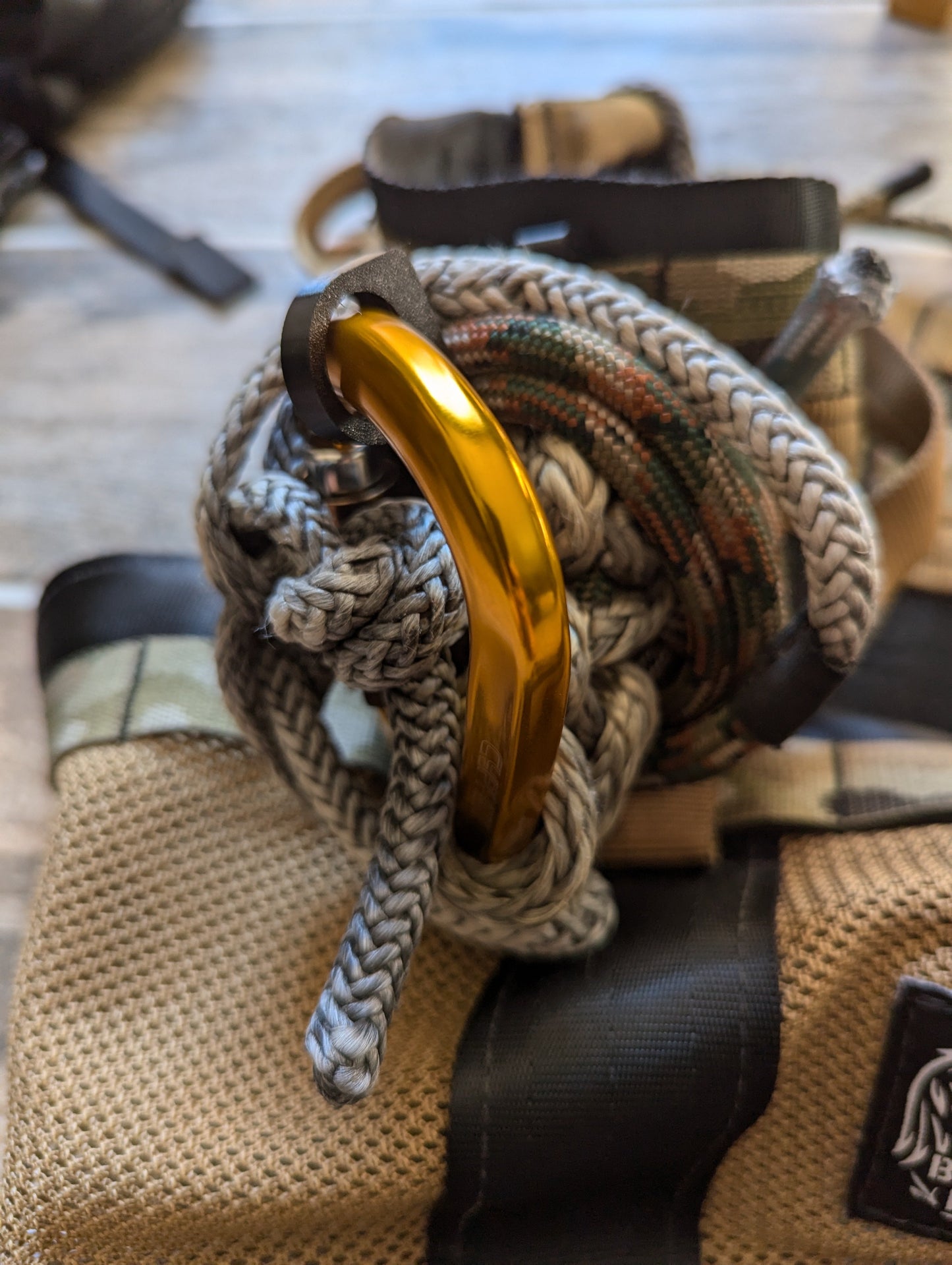 3D Hunting Solutions Multi Spool Rope Keeper for Saddle Hunting
