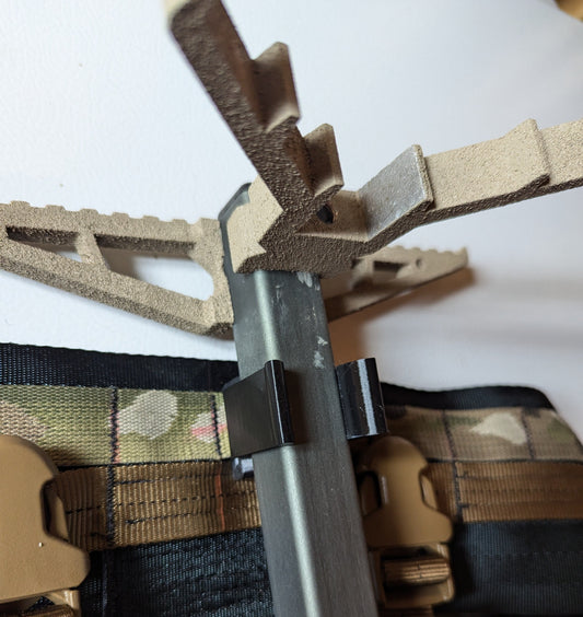 3D Hunting Solutions Climbing Stick Molle Caddy for 1" Square Tubing