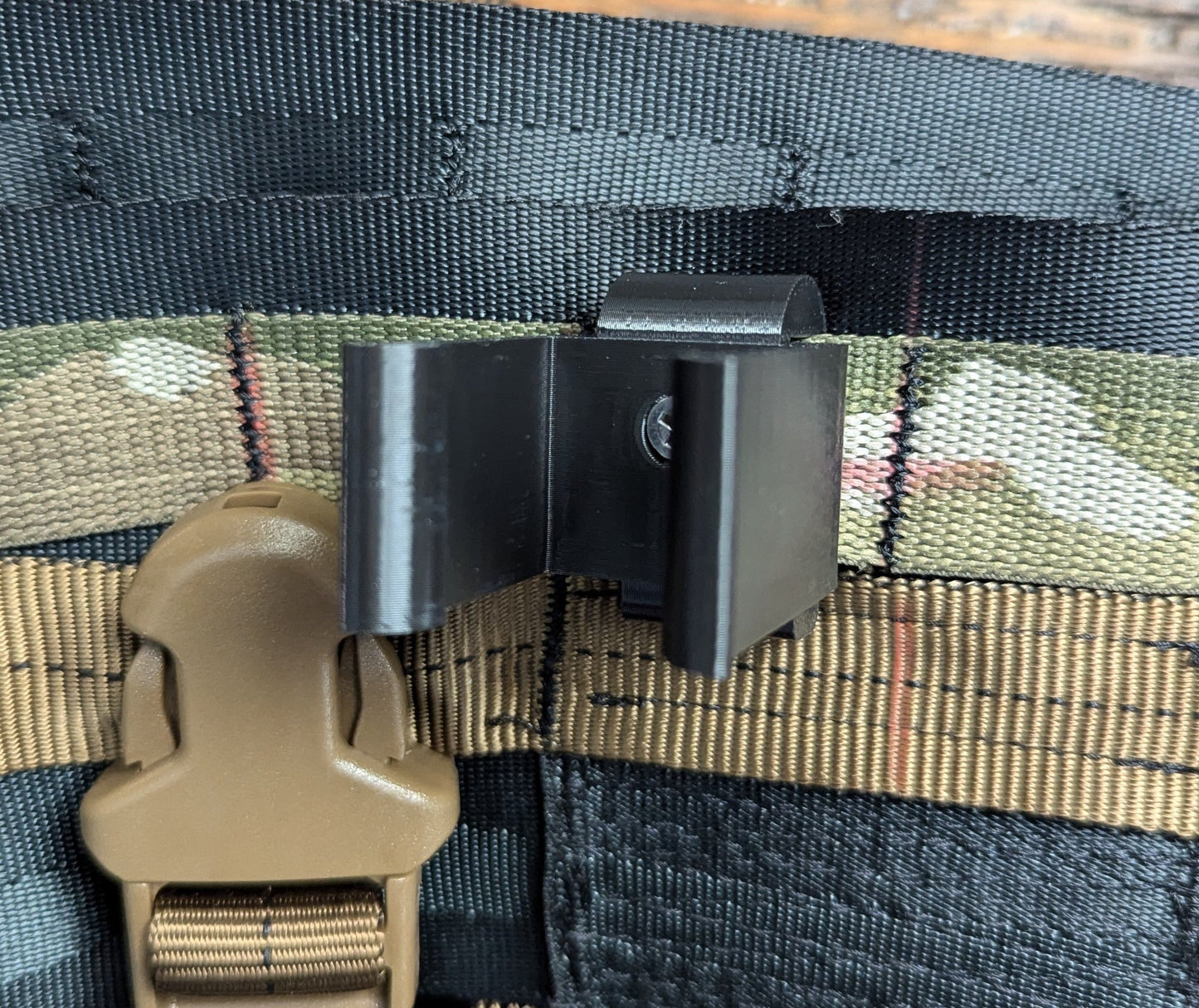3D Hunting Solutions Climbing Stick Molle Caddy for 1" Square Tubing