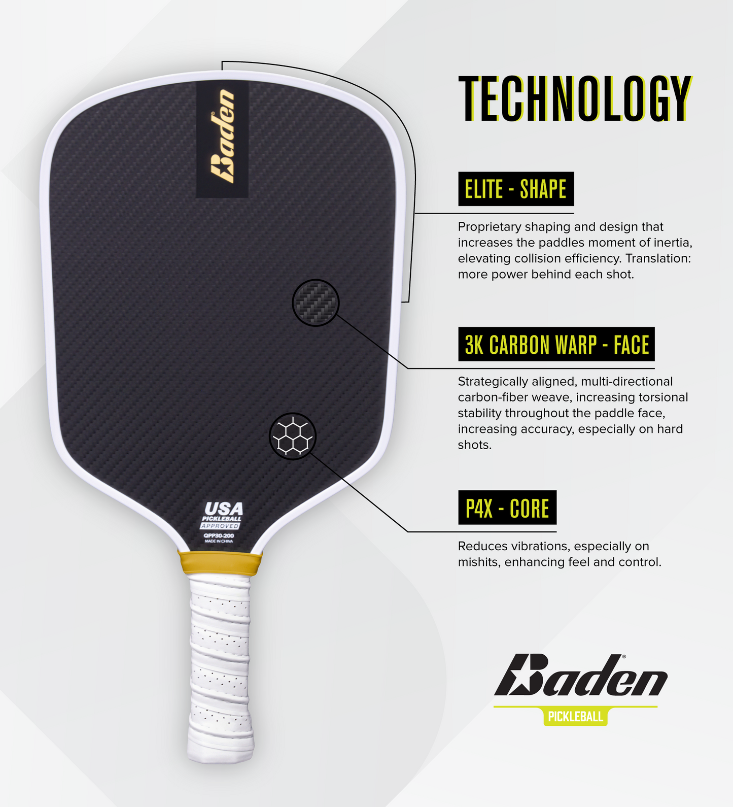 Perfection 3k Pickleball Paddle