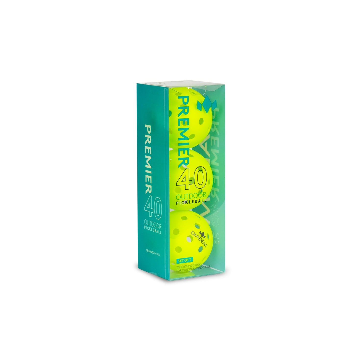 Diadem Sports Premier 40 Outdoor Pickleballs
