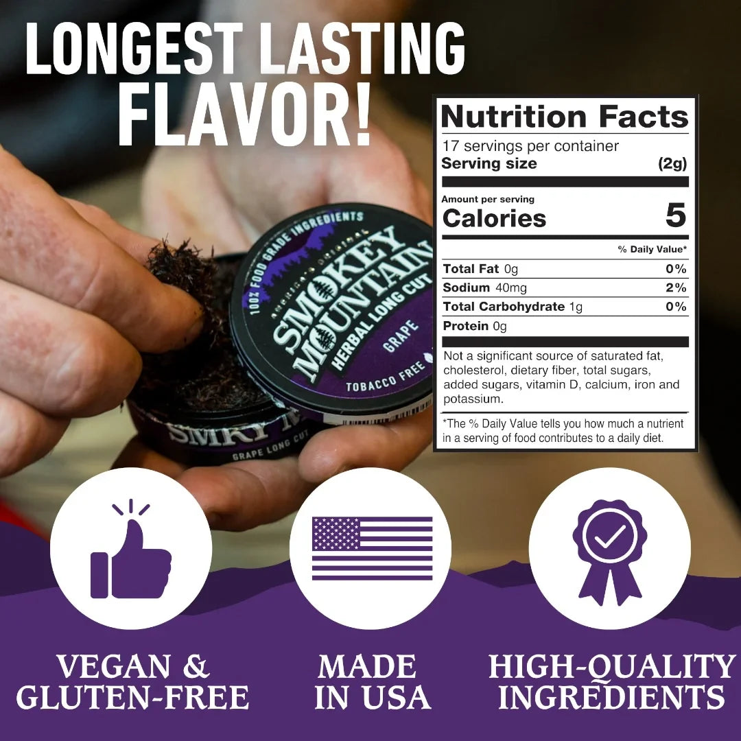 Smokey Mountain Grape Long Cut