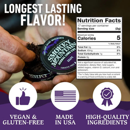 Smokey Mountain Grape Long Cut