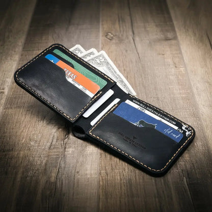 Bull Sheath Leather Rio Grande Bifold Wallet