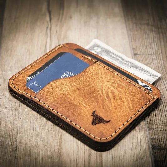 Bull Sheath Leather Mansfield Minimalist Wallet