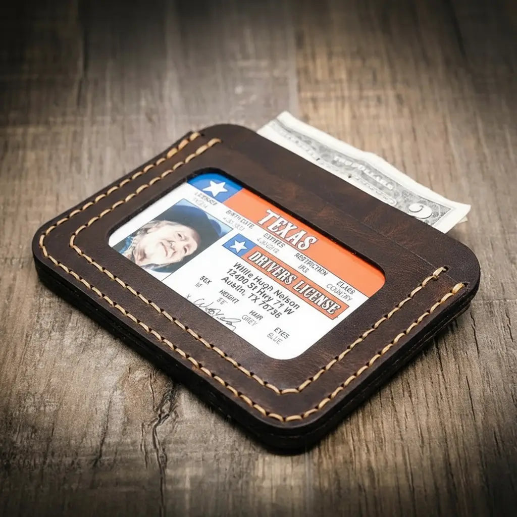 Bull Sheath Leather Mansfield Minimalist Wallet