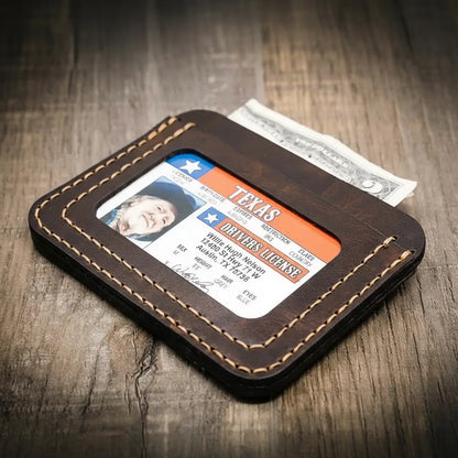 Bull Sheath Leather Mansfield Minimalist Wallet