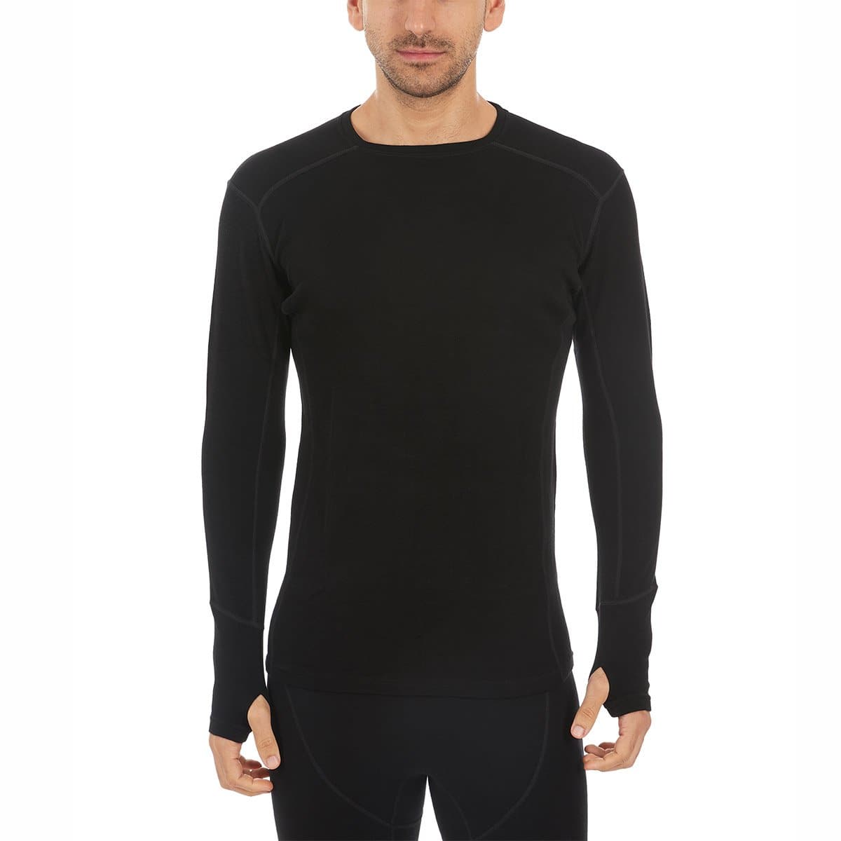 Minus33 Midweight - Men's Wool Long Sleeve Crew Woolverino