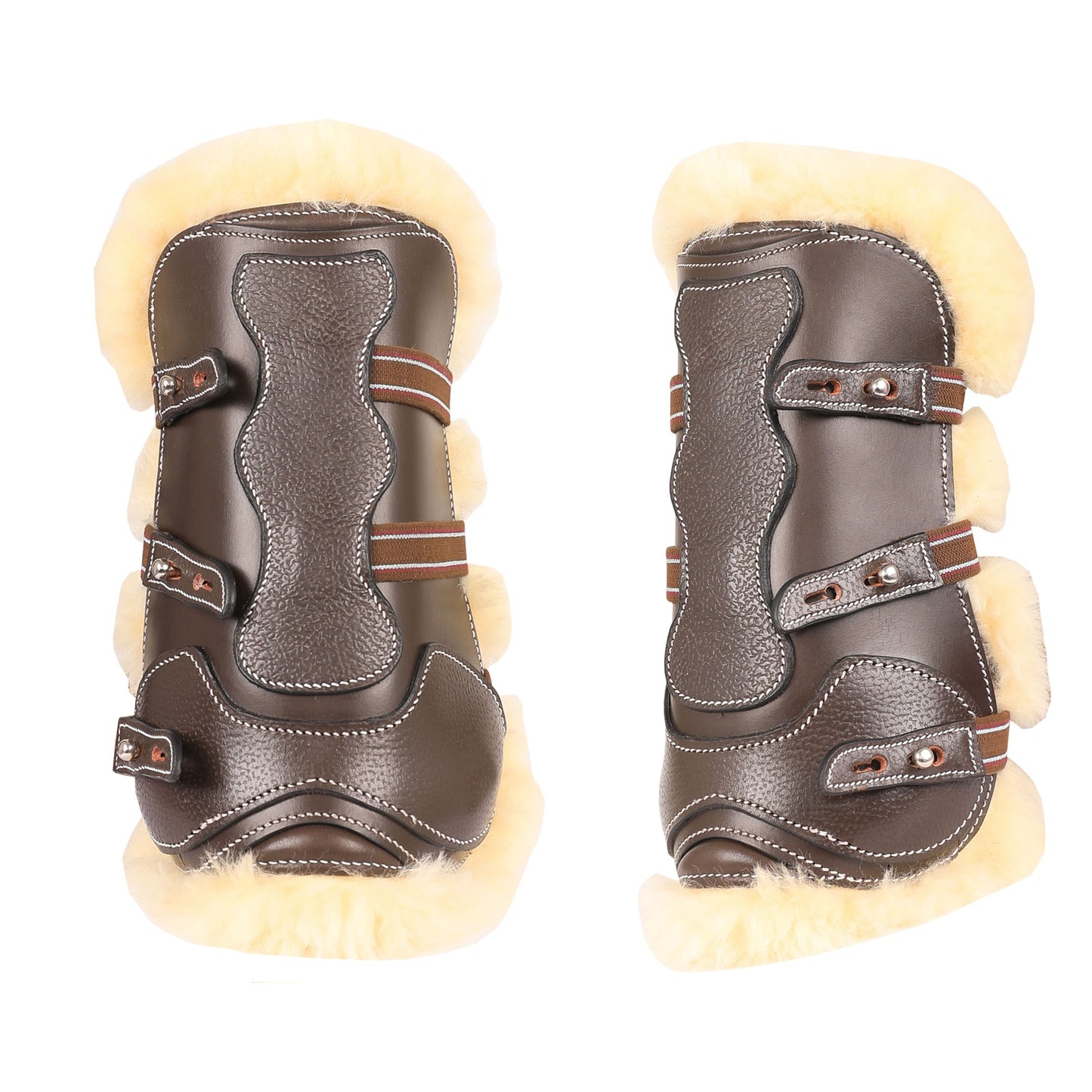 Bridles & Reins ExionPro Leather Horse Tendon Show Jump Boots - 401
