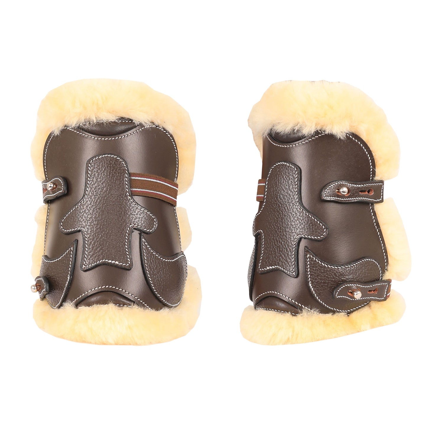 Bridles & Reins ExionPro Leather Horse Tendon Show Jump Boots - 403