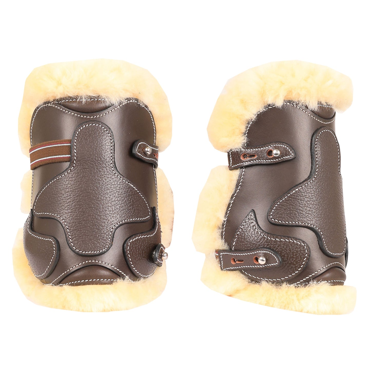 Bridles & Reins ExionPro Leather Horse Tendon Show Jump Boots - 404